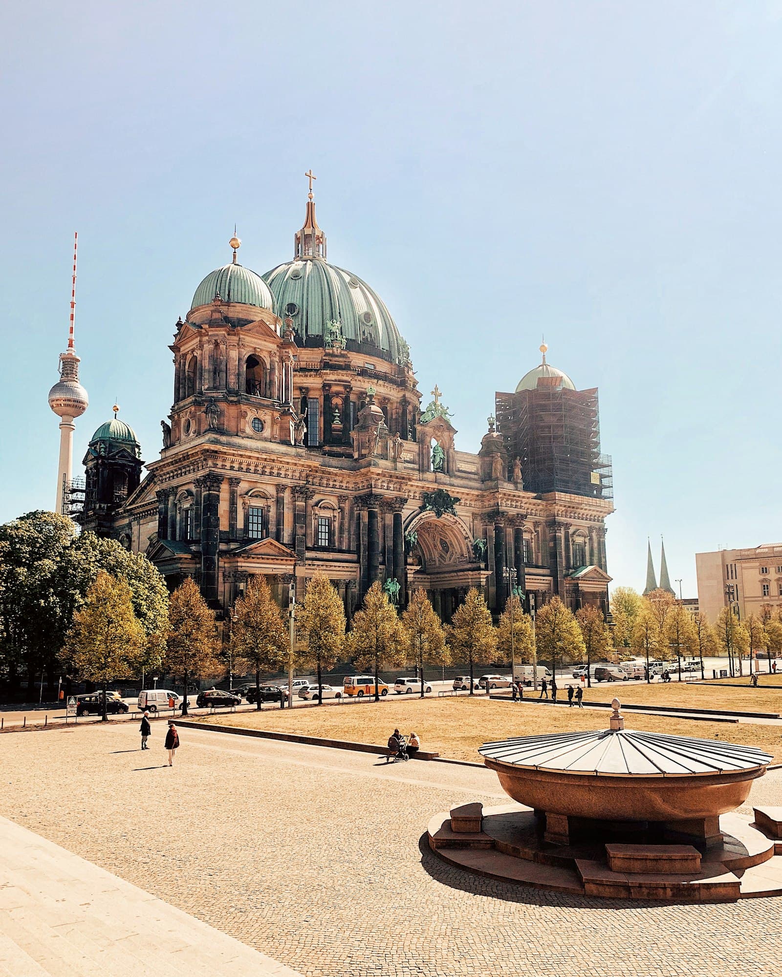 Berliner Wohnarchitektur mit klaren Linien